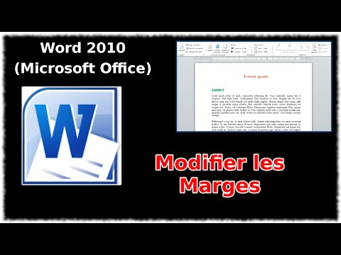 comment regler la marge sur word