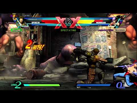 Ultimate Marvel vs Capcom 3: The Lobby - LegendaryXGee vs ImpishZelX12 R1 4-17-12