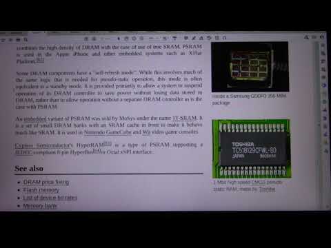 MongoTV_8847 - LOOKING AT GAMER PC HARDWARE - Part 810 - DRAM - Dynamic Random-Access Memory