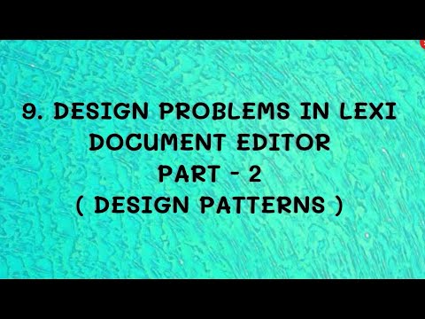 1 Introduction to Design Patterns Common Problems Benefits Of Design Pattern Types DP
