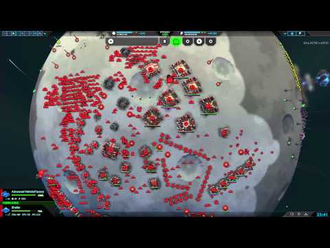Planetary Annihilation Gamma : 9 Player Free For All - Mot showing mercy and Backstabs