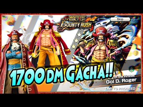 1700dm++ GACHA AMPE DAPET SUPER OP LEGENDARY "KING OF PIRATES" GOL D ROGER - One Piece Bounty Rush