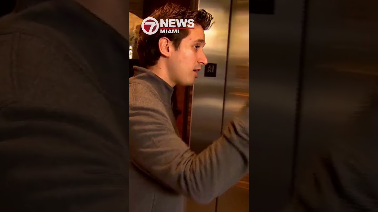 Surveillance video shows Uber Eats driver accused of stealing packages from Miami apartment building