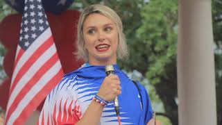 Morgan Leleux Romero Road to Tokyo Olympics Parade New Iberia, LA