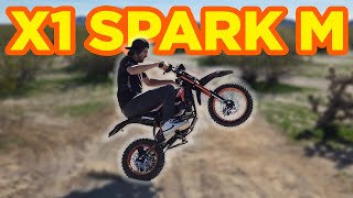 Qronge X1 Spark M Electric Mini Dirt Bike: Compact Size, 60V Punch!