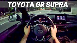 2023 Toyota GR Supra | POV NIGHT DRIVE