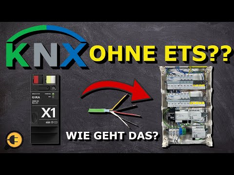 KNX Smart Home OHNE ETS? Gira one. Verdrahtung in der Unterverteilung. Jalousie & Dimmaktor. Teil 1