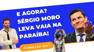 E agora? Sérgio Moro leva vaia na Paraíba!