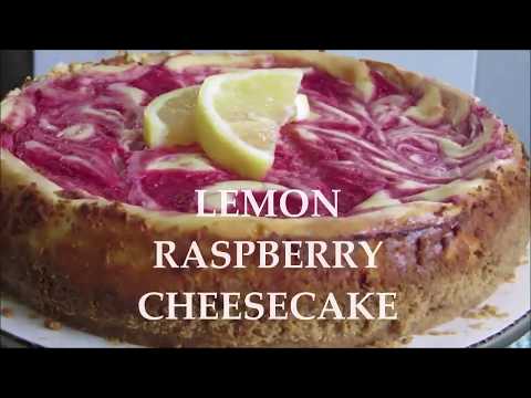 Lemon Raspberry Cheesecake