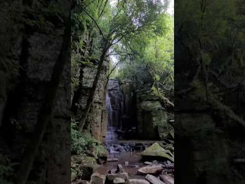 Cascata Herveiras, um Templo da Natureza! 💦 #paisagemnatural #cascataherveiras