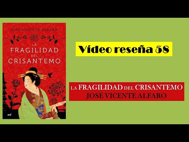 Vídeo relacionado con La fragilidad del crisantemo