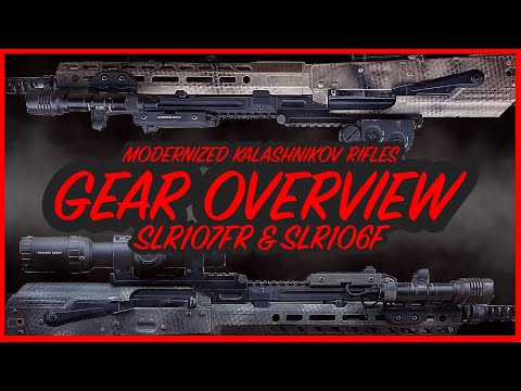 Gear Overview: Arsenal SLR107FR & SLR106F | JMAC Customs, SLR Rifleworks, Saberwerks KOP, Kalash