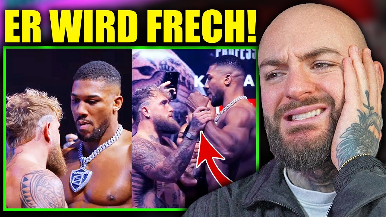 Anthony Joshua WÜTEND nach FRECHER Aktion von Jake Paul! RINGLIFE