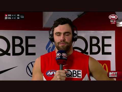 Paddy mccartin on  making his first grand final best on ground fox footy🥹