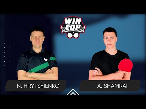 17:30 Nazarii Hrytsyienko - Andrii Shamrai West 3 WIN CUP 26.06.2024 | Table Tennis WINCUP
