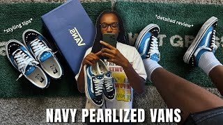 Download lagu Are the Blue Pearlized Vans Actually Worth It? | Detailed Review, Styling Tips, & Unboxing mp3