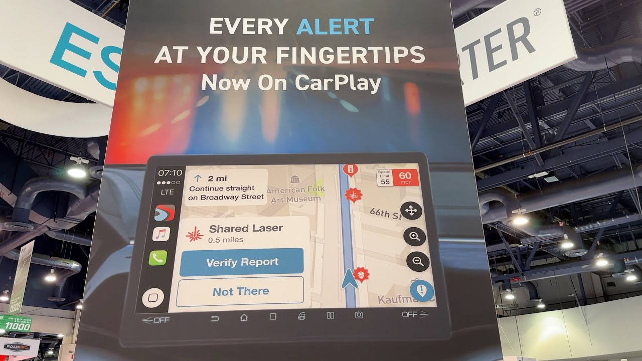 Escort's Drive Smarter Adds Apple CarPlay Support