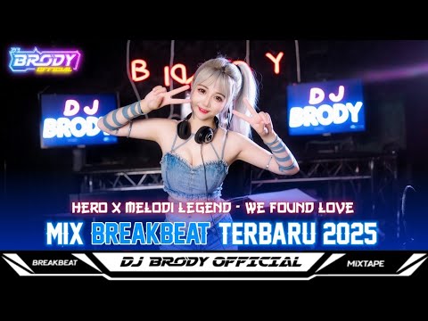 DJ HERO BREAKBEAT FULLBASS TERBARU 2025 || DUGEM BREAKBEAT MELODY SUPER KENCENG