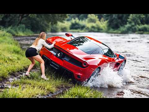 Expensive Supercar Fails Caught on Camera