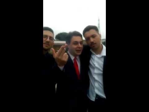 Andrea Diprè sul set a Napoli con Doppia B e la sua crew Clan DESTINO