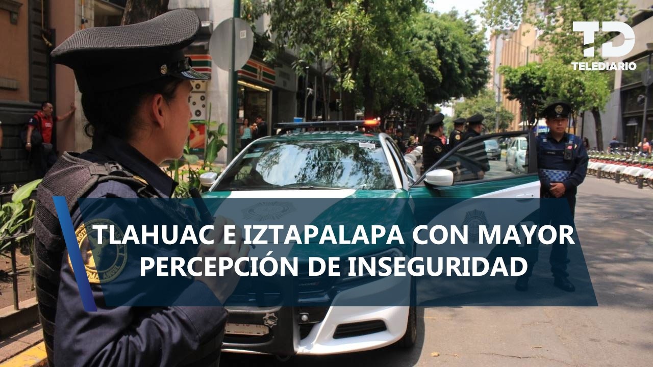 Inseguridad al alza: Iztapalapa y Tláhuac encabezan percepción negativa en CDMX