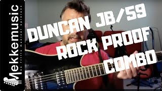 Video thumbnail for Seymour Duncan JB/59 - THE PERFECT ROCK HUMBUCKER COMBO -  SOUND REVIEW by mekkemusic