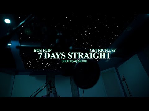 Bos Flip - 7 Days Straight Ft. GetRichZay (Shot by @4kmook) (Prod By @SpancyBeats )