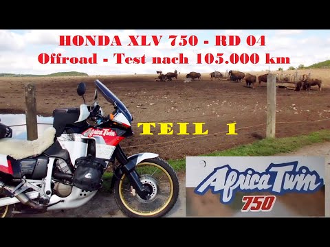 Honda Africa Twin - Offroad-Test nach 105.000 km mit dem Classic-Bike XRV 750 (RD04) - Teil 1