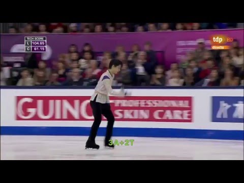 [ENG SUB] Spanish Commentary: Yuzuru Hanyu (JPN) FS - GPF 2015