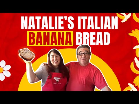 Easy Banana Bread Recipe with Natalie | Moist and Delicious | Vito's Italian Cucina
