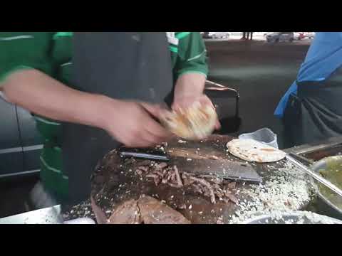 Tacos de carne asada en Sonora