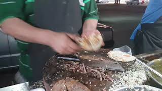 Tacos de carne asada en Sonora