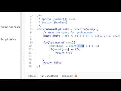 217. Contains Duplicate LeetCode Javascript Solution