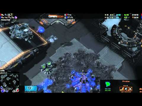 SC2 Life vs First Game 1 Winners Bracket Round 1 DreamHack Open Winter 2014