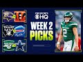 NFL Week 2 Betting Preview: EXPERT PICKS For Sunday's BIGGEST Games I CBS Sports