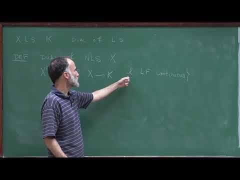 Doctorate program: Functional Analysis - Lecture 12: Dual o a normed linear space