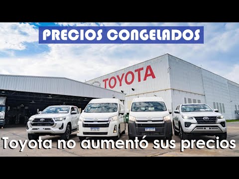Toyota congeló sus precios ¿Cuánto cuesta ahora cada modelo? ¿Cuáles sí aumentaron y cuánto?