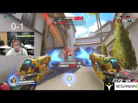 Overwatch League Pro Danteh Showing His Sick Tracer Gameplay Skills