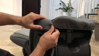 How to put nuna rava cover back on