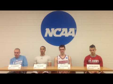 SJU's Post-Game Press Conference - 2020 NCAA Division III Tournament-First Round