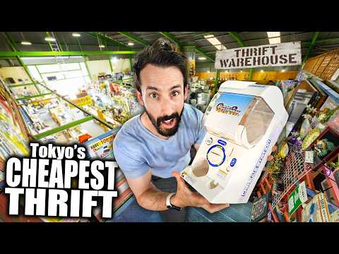 Inside Tokyo's WAREHOUSE Thrift Store (Super CHEAP!!)