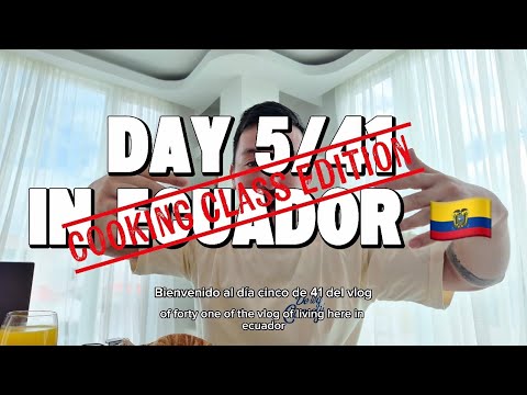 Day 5/41 - living in Ecuador 🇪🇨