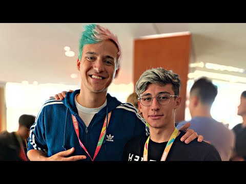 So I met Tfue, Ninja and & Marshmellow at the Fortnite World Cup | Chigua Comunica VLOG