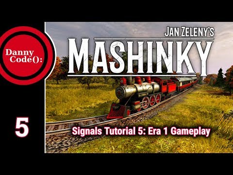 Jan Zeleny's Mashinky Signal Tutorial 05 - Playing Through Era 1 [Tutorial][Gameplay]