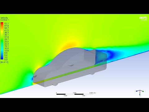 ANSYS Fluent | Aerodynamic Analysis of a Car Part 3: Setting up Physics and Post-Process