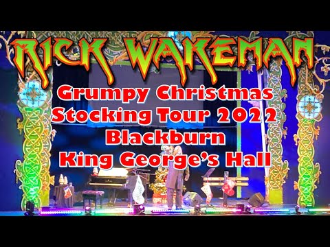 Rick Wakeman concert review: Grumpy Christmas Stocking Tour 2022, Blackburn UK