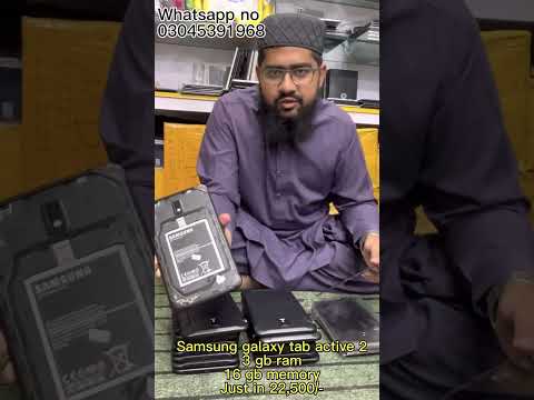 Samsung galaxy tab active 2.unbreakable tab.NFC.reggit