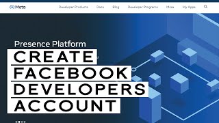 How To Create Facebook Developer Account