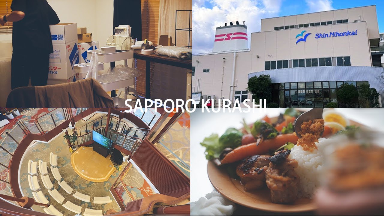 👋🏻굿바이 가나자와🐭친칠라와 함께 🚢 배타고 이사는 이렇게 합니다, (갈매기가 되어 나타난 모리 🐀)니가타 에서 오타루까지, 훼리 멀미력 폭발 🧨🤯