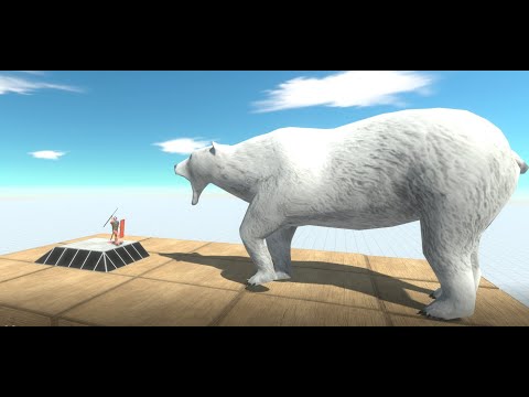 ROMAN SPEAR ONE HIT KILL GIANT Part-1 | ARBS | - Animal Revolt Battle Simulator